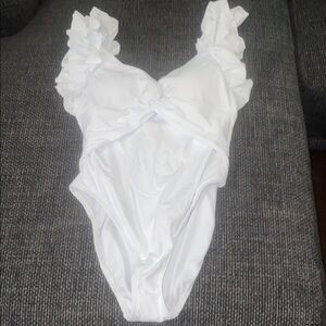 White One Piece Swimsuit Lilly Pulitzer